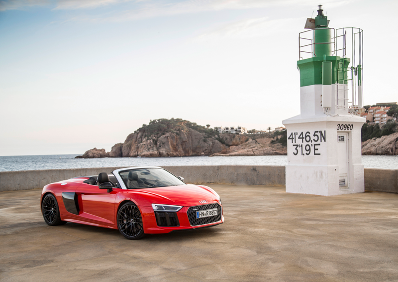 Illustration for article titled The 2018 Audi R8 Spyder Is A $175,000 Absolution Of All Guilt You Could Possibly Ever Feel